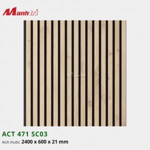 lam sóng gỗ Acoustic ACT 471 SC03