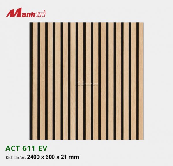 lam sóng gỗ Acoustic ACT 611 EV