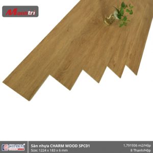 sàn nhựa charmwood SPC01