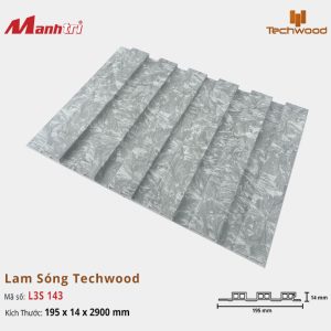Tấm Lam Sóng Techwood L3S 143