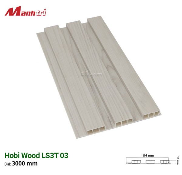 Tấm Lam Sóng Hobi Wood LST3 03