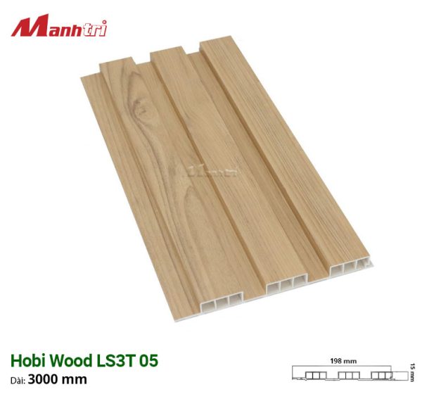 Tấm Lam Sóng Hobi Wood LST3