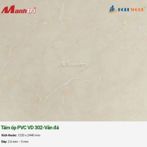 Tấm Nhựa PVC VD 302-Vân đá
