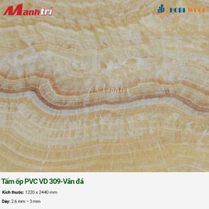 Tấm Nhựa PVC VD 309-Vân đá