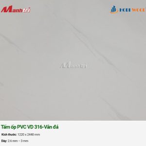 Tấm Nhựa PVC VD 316-Vân đá