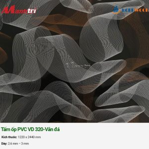 Tấm Nhựa PVC VD 320-Vân đá