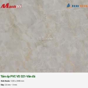 Tấm Nhựa PVC VD 321-Vân đá
