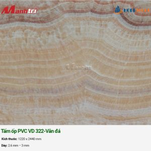 Tấm Nhựa PVC VD 322-Vân đá