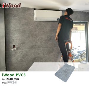Ốp tường tấm ốp đa năng iWood PVC5-8