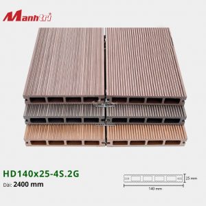 sàn gỗ HD140x25-4S-2G