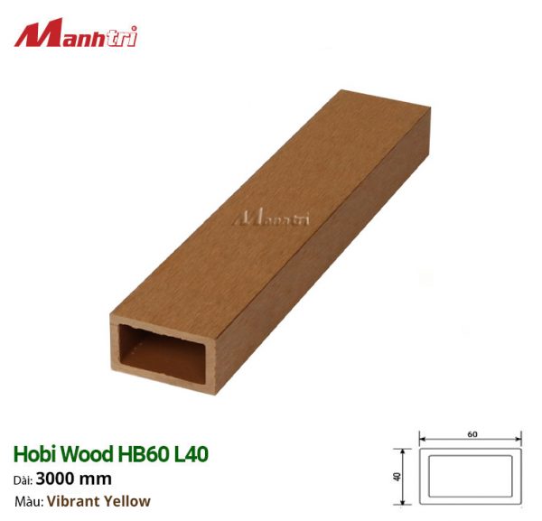 Thanh Lam Gỗ Hobi Wood HB60 L40