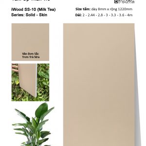 Tấm ốp than tre đơn sắc SS-10