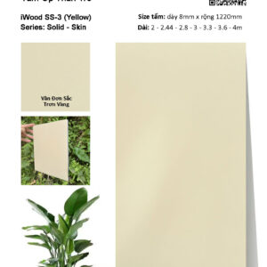 Tấm Ốp Than Tre Film Đơn Sắc