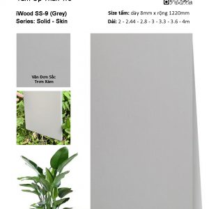 Tấm ốp than tre đơn sắc SS-9