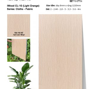 Tấm ốp than tre vân vải iWood CL-10
