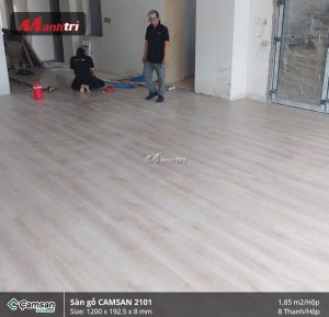 công trình sàn gỗ Camsan 2101