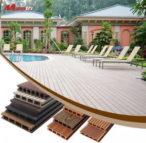 lắp đặt sàn nhựa giả gỗ cho không gian ngoài trời