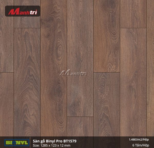 Sàn gỗ Binyl Pro 12mm