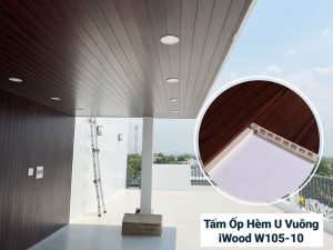 Tấm nhựa PVC ốp tường trần không gian nội thất