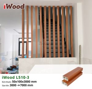 Thi công thanh lam hộp iWood L510-3 tại quận Bình Thạnh, HCM
