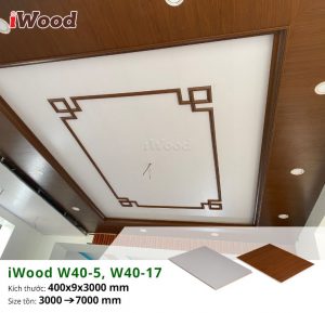 Tấm ốp iWood W40-5, W40-17