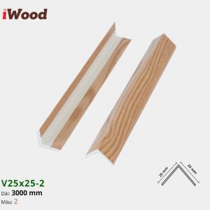 Nẹp iWood V25x25