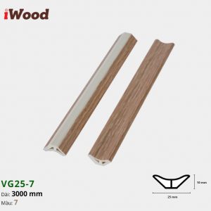 Nẹp V iWood V25x25