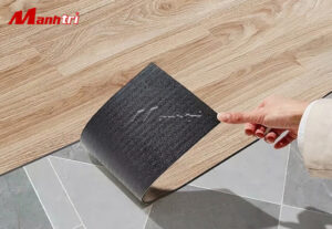 Dán sàn nhựa giả gỗ tại nhà