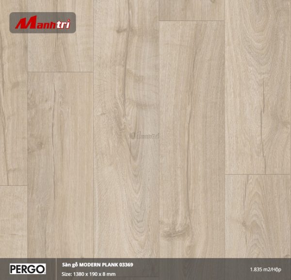 Sàn gỗ Pergo MODERN PLANK 8mm