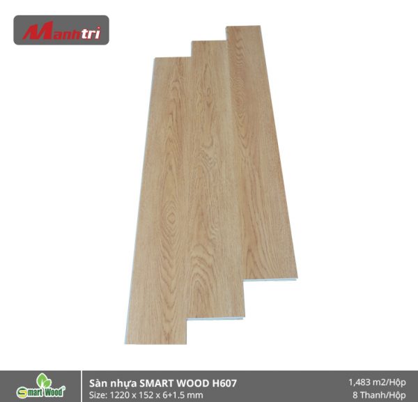 Sàn nhựa Smart Wood H607