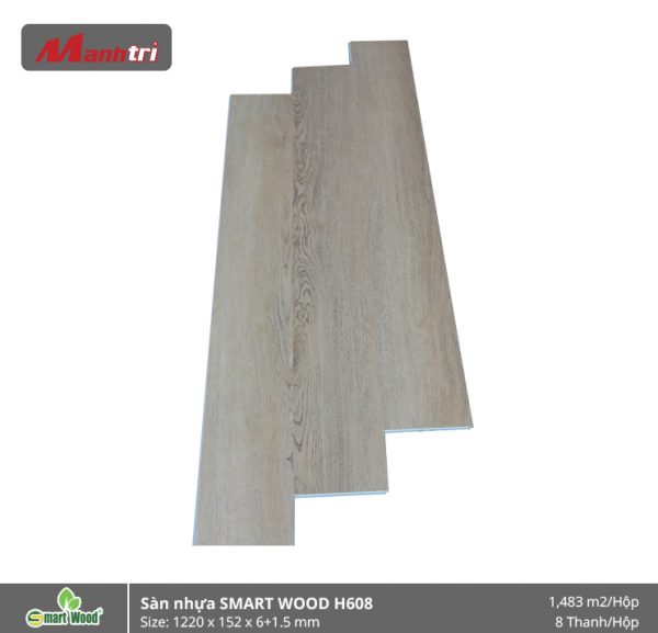 Sàn nhựa Smart Wood H608