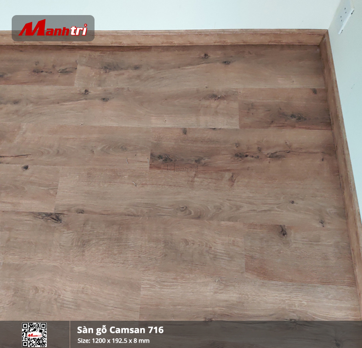 Sàn Gỗ Camsan Aqua 716-8mm