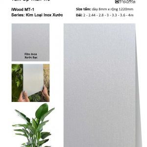 Tấm Ốp Inox Xước Kim Loại