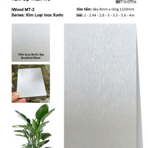 Tấm Ốp Inox Xước Kim Loại
