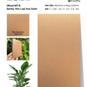 Tấm Ốp Inox Xước Kim Loại