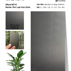 Tấm Ốp Inox Xước Kim Loại