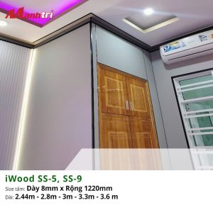 Tấm ốp than tre iWood SS-6, SS-9