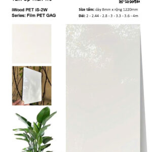 Tấm Than Tre Film Pet iS-2W