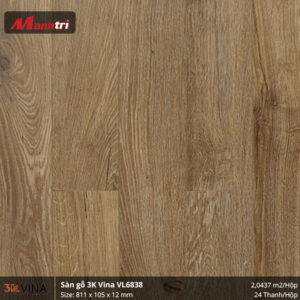 Sàn gỗ 3K Vina VL6838