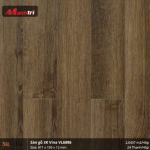 Sàn gỗ 3K Vina VL6886