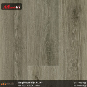 Sàn gỗ Nam Việt F12