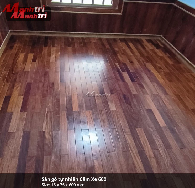 Sàn gỗ Căm Xe giá tốt tại TP.HCM