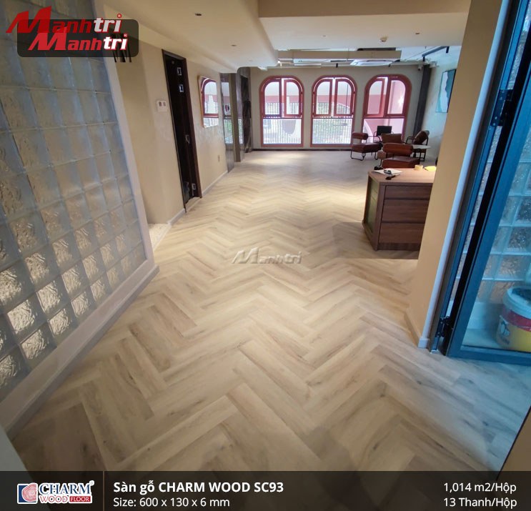 Showroom sàn gỗ Rainforest Hàn Quốc tại Mạnh Trí