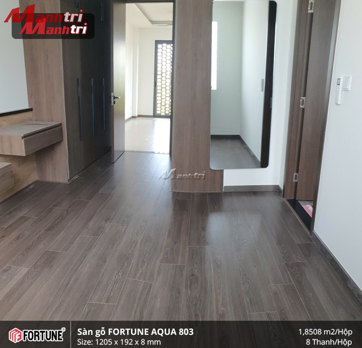 Sàn gỗ Egger Châu Âu tại công trình thực tế Mạnh Trí