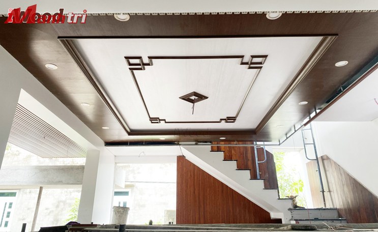 Các mẫu tấm nhựa PVC ốp tường làm vách ngăn đa dạng mẫu mã