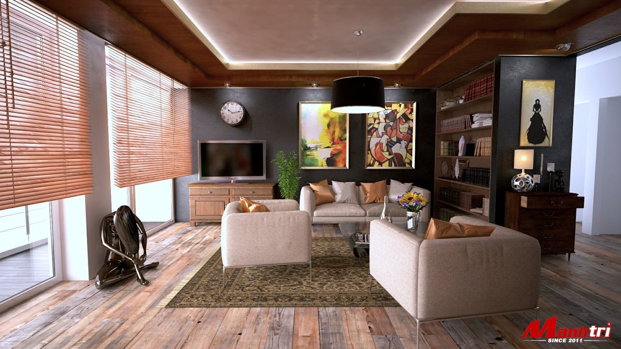 Giấy dán tường 3D hiệu ứng chiều sâu