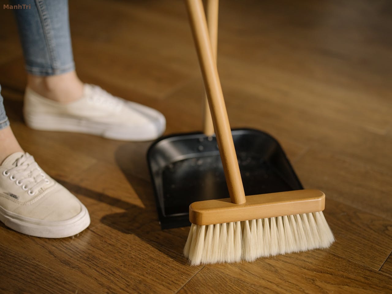 Sàn gỗ sồi ốp nội thất phòng khách