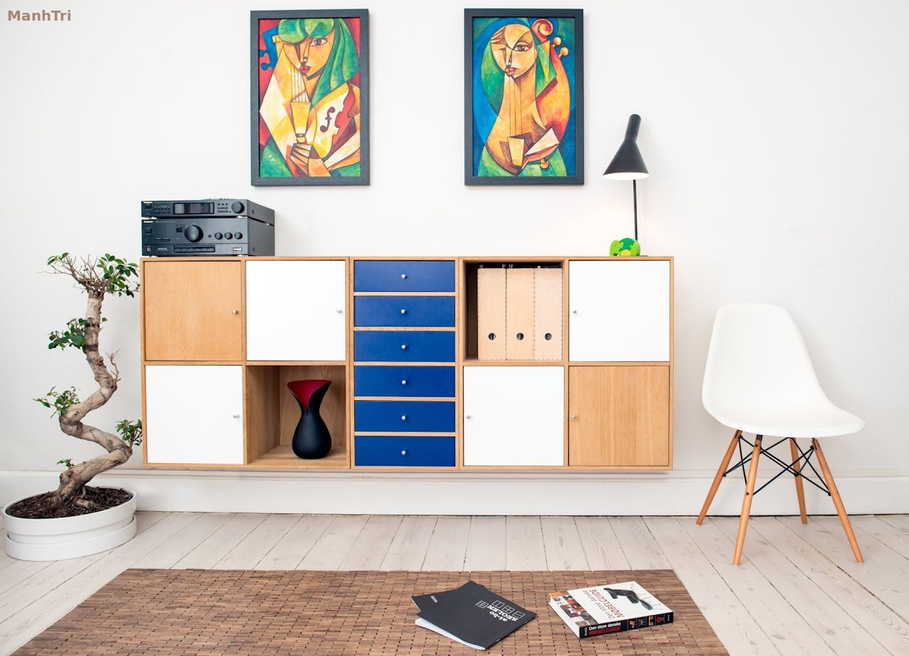 Sàn gỗ sồi sáng phong cách Scandinavian