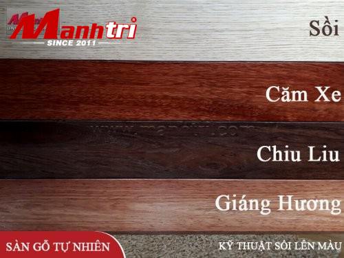 Bảng Giá Sàn Gỗ Sồi Lên Màu – Tự Nhiên Cao Cấp Tại HCM