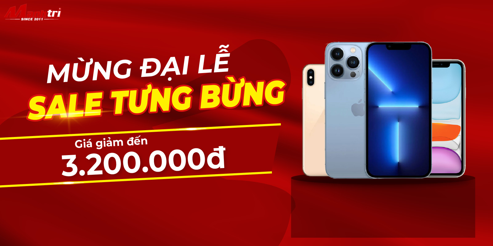 GIẢM GIÁ CỰC SỐC!!! Sale off 60% – Hân hoan chào Đại lễ Quốc Khánh 2/9 2026